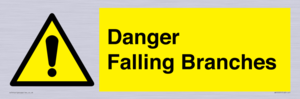 Danger Falling Branches